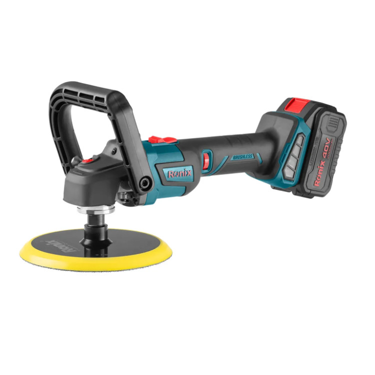 خرید و قیمت پولیش شارژی رونیکس ۴۰ ولت براشلس مدل ۸۹۲۶