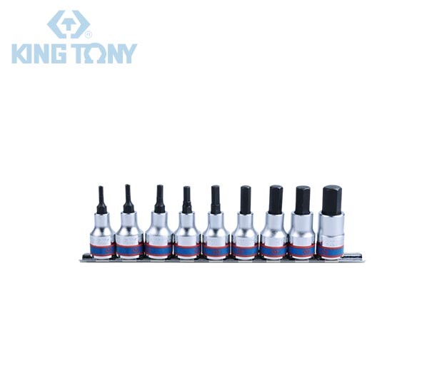 ست ریلی آلن بکس 1/2 درایو 9 عددی ( 3 -14 MM ) کینگ تونی