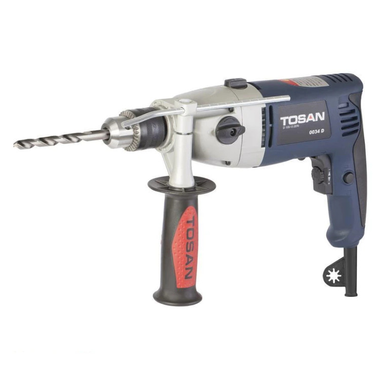Gearbox hammer drill 13 mm 1050 W wrench Toussaint 0034D