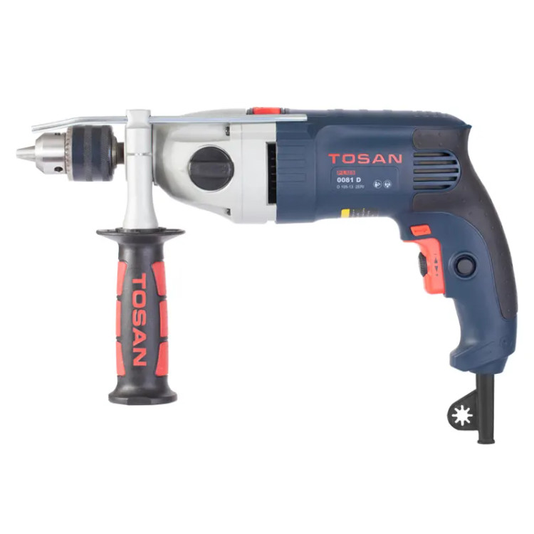 Tucson model 0081D gearbox hammer drill, power 1050 W, wrench
