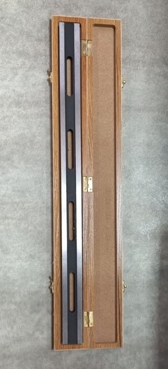 خرید خط کش سرسیلندر ۶۰ سانتی با جعبه چوبی | بررسی و قیمت خط کش صافی سرسیلندر دقیق