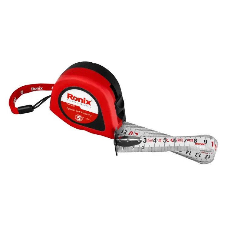 متر دستی رونیکس مدل RH-9050 سایز ۵ متری روکشدار