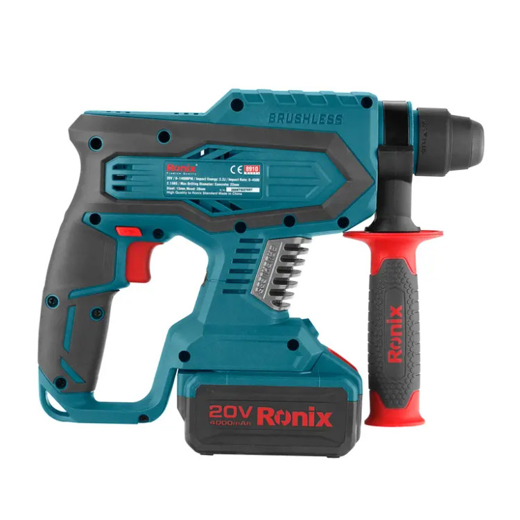 Purchase and price of Ronix 20V brushless rechargeable concrete mixer model 8910